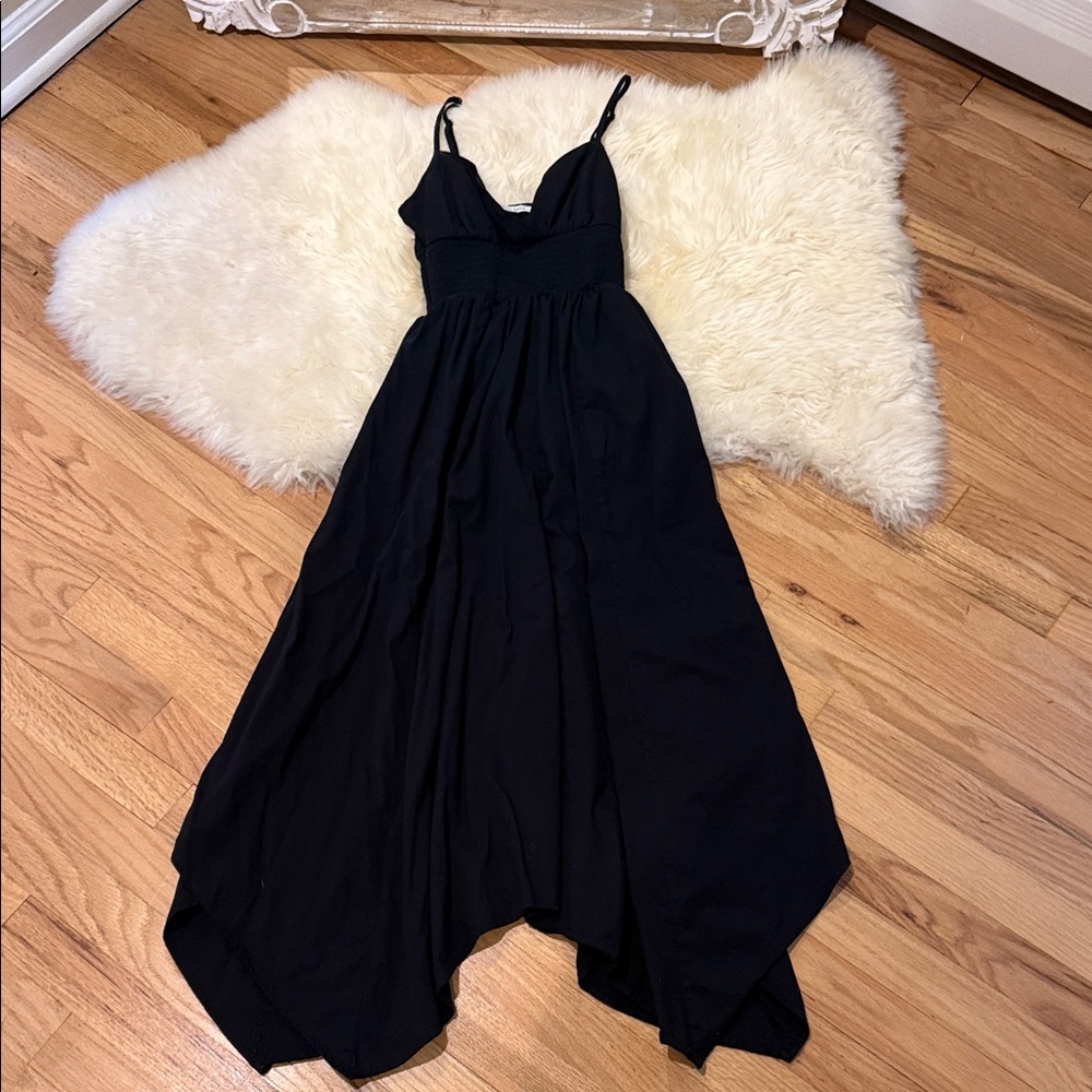 American Eagle handkerchief cotton poplin dress